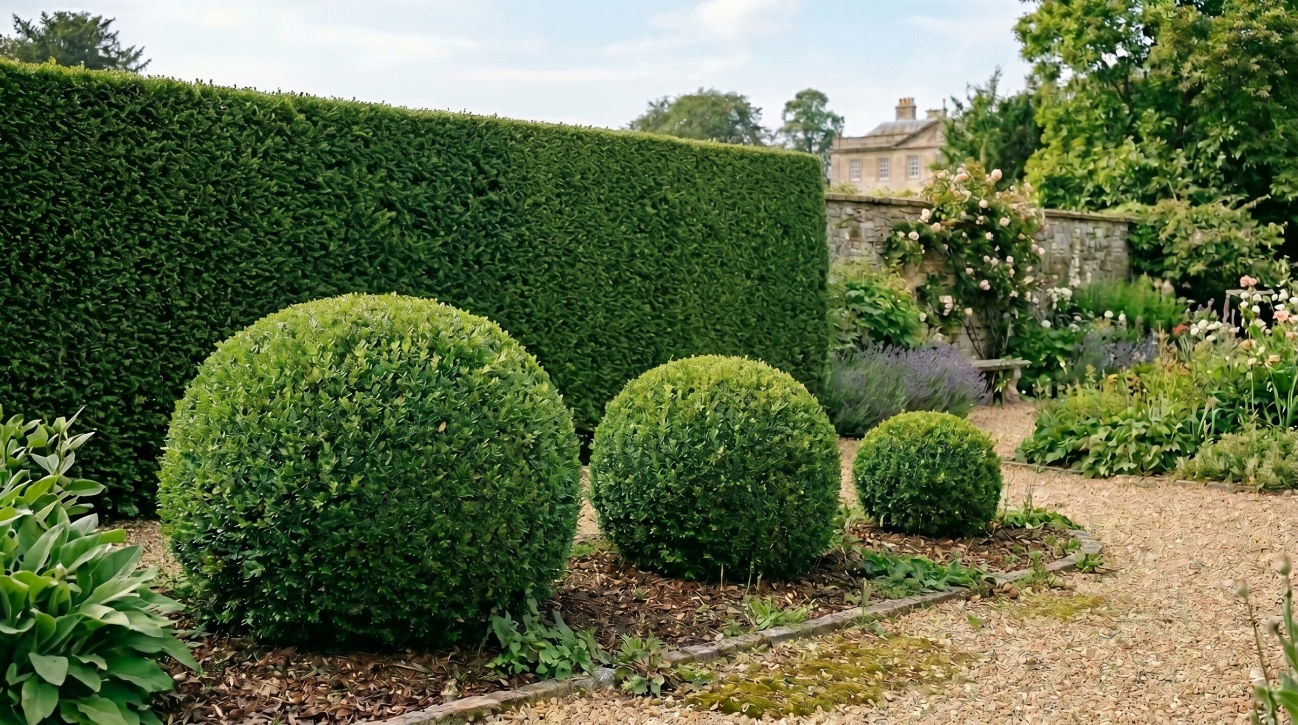 Professionell gepflegte Außenanlage in Stuttgart mit moderner Gartengestaltung, sauberer Grünpflege und hochwertigem Garten- und Landschaftsbau